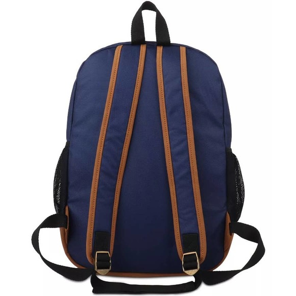 Sun + Stone Men's Riley Solid Classic Backpack Laptop Compatible Adj Straps NEW - Picture 2 of 5